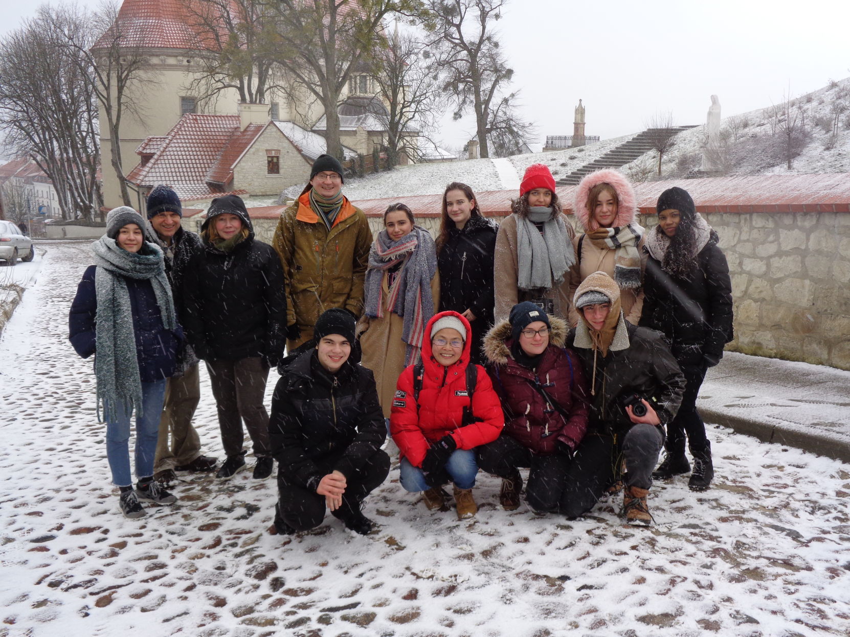 Martin, students Kazimierz Dolny.JPG